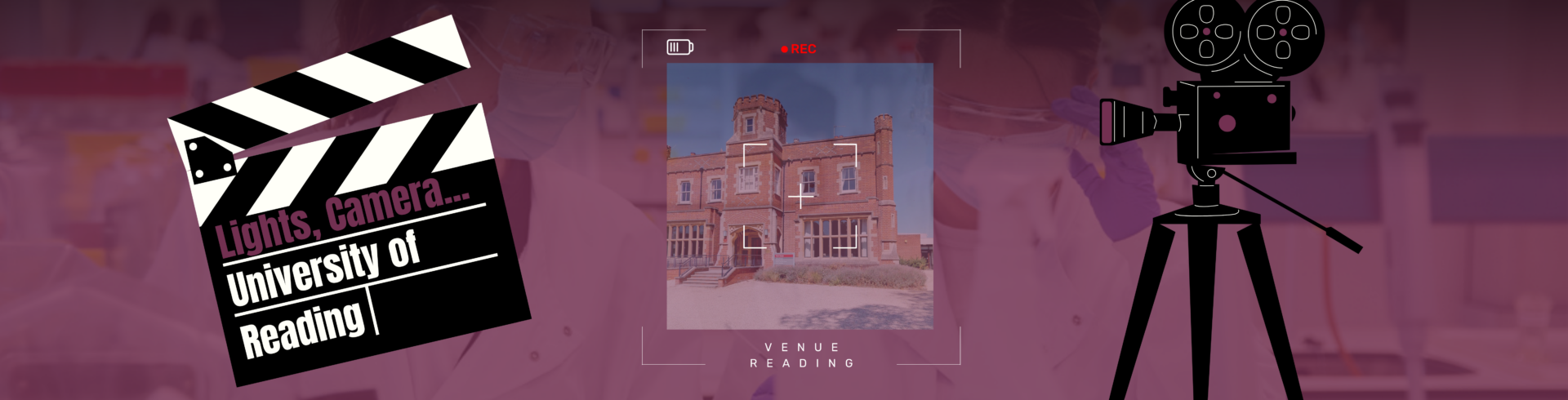 Filming at the University of Reading