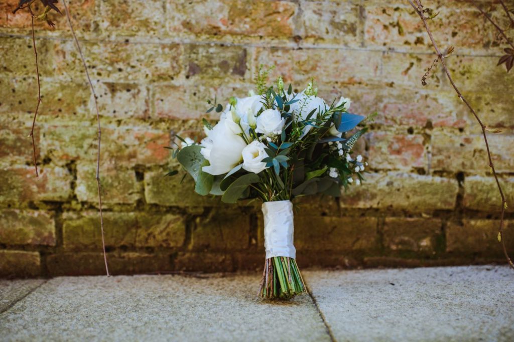 A photo of wedding flowers