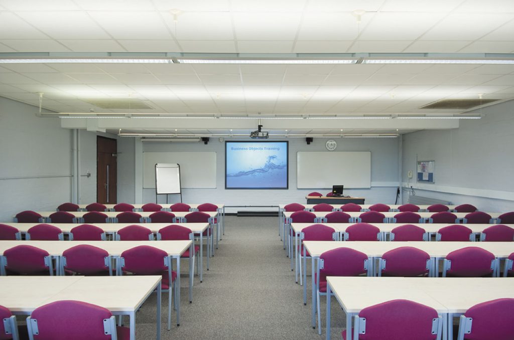 A photo of a meeting room in Palmer building