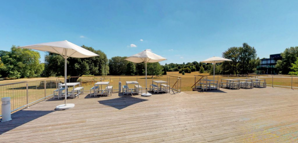 A photo of the Dairy Decking Area