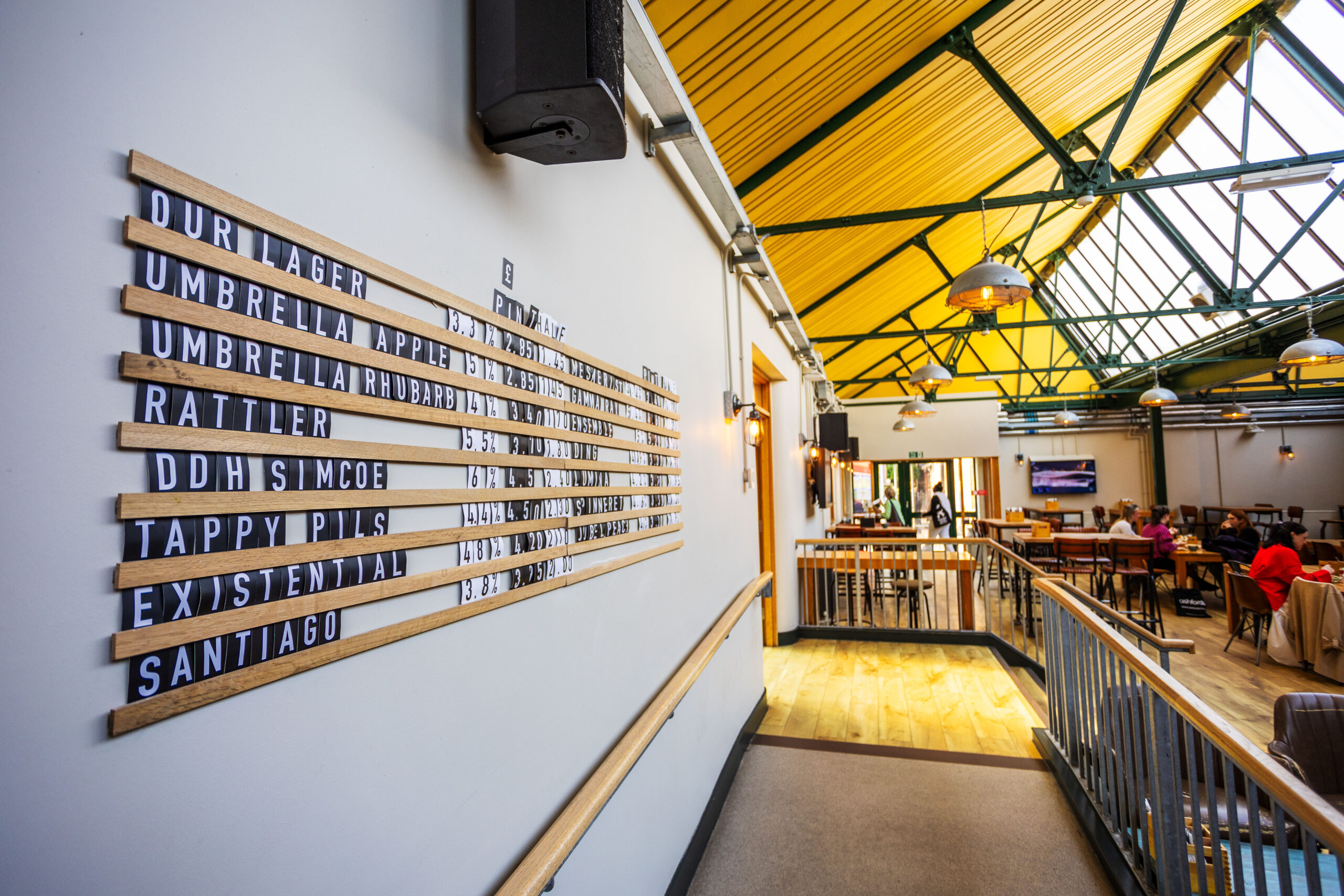 The Dairy - Beer Wall